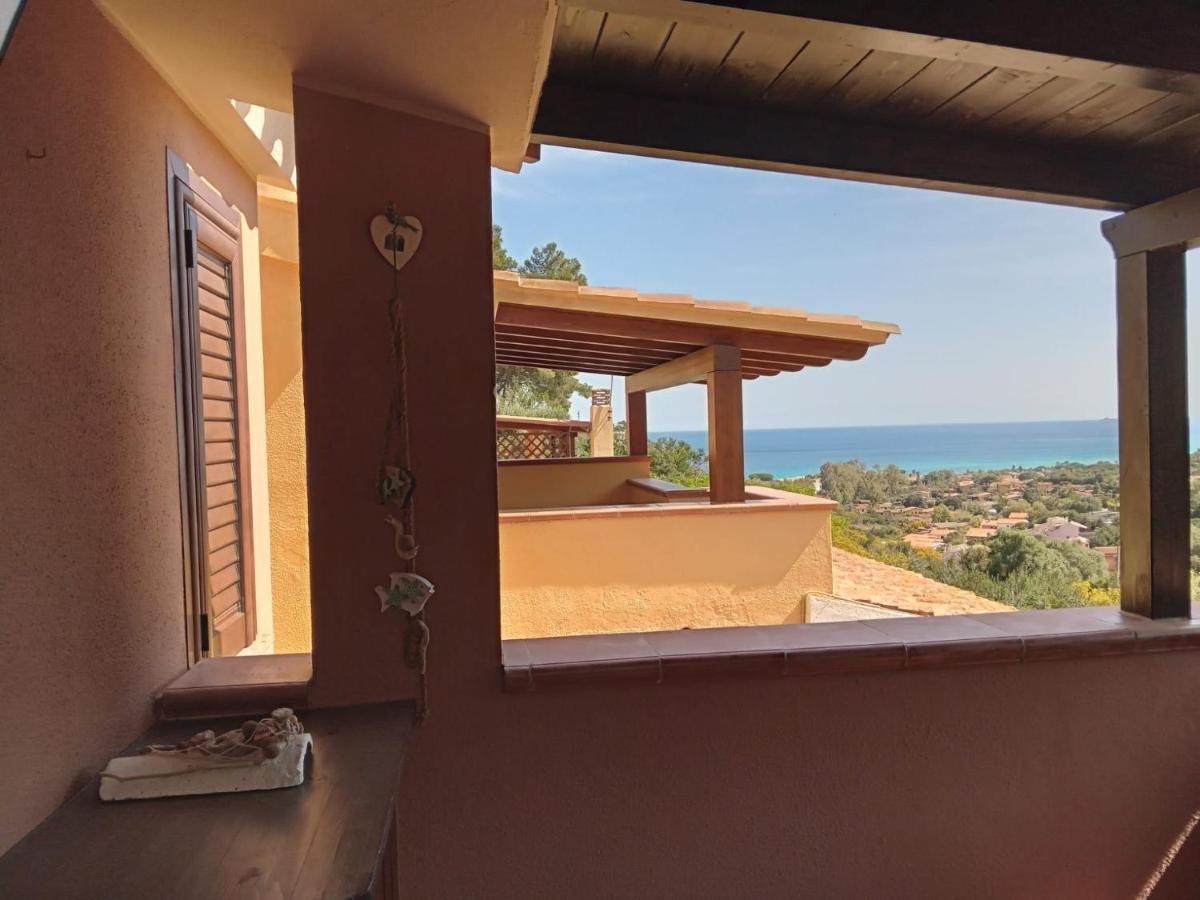Villa Sole Vista Mare Super Panoramica Costa Rei Exterior photo