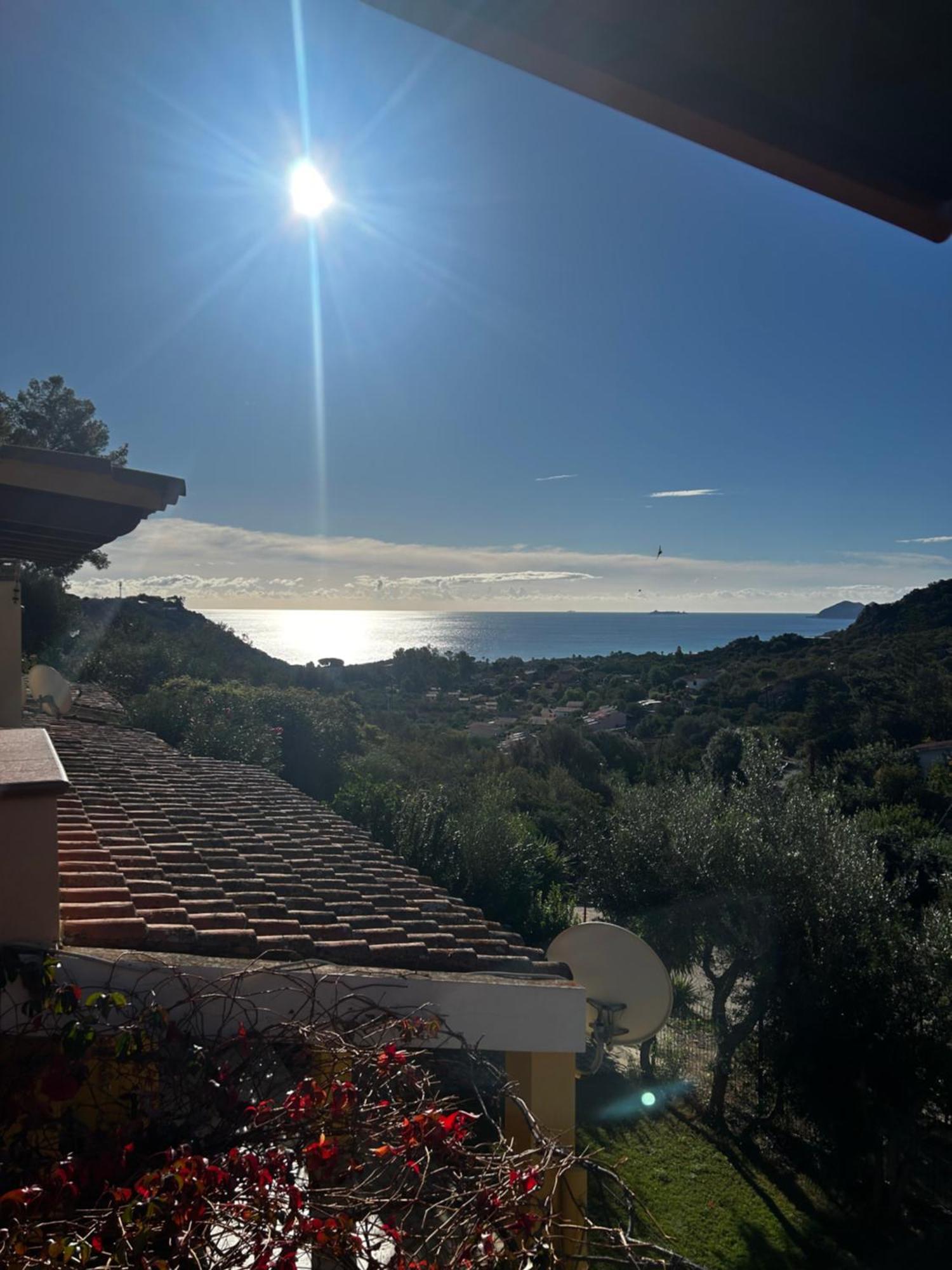Villa Sole Vista Mare Super Panoramica Costa Rei Exterior photo