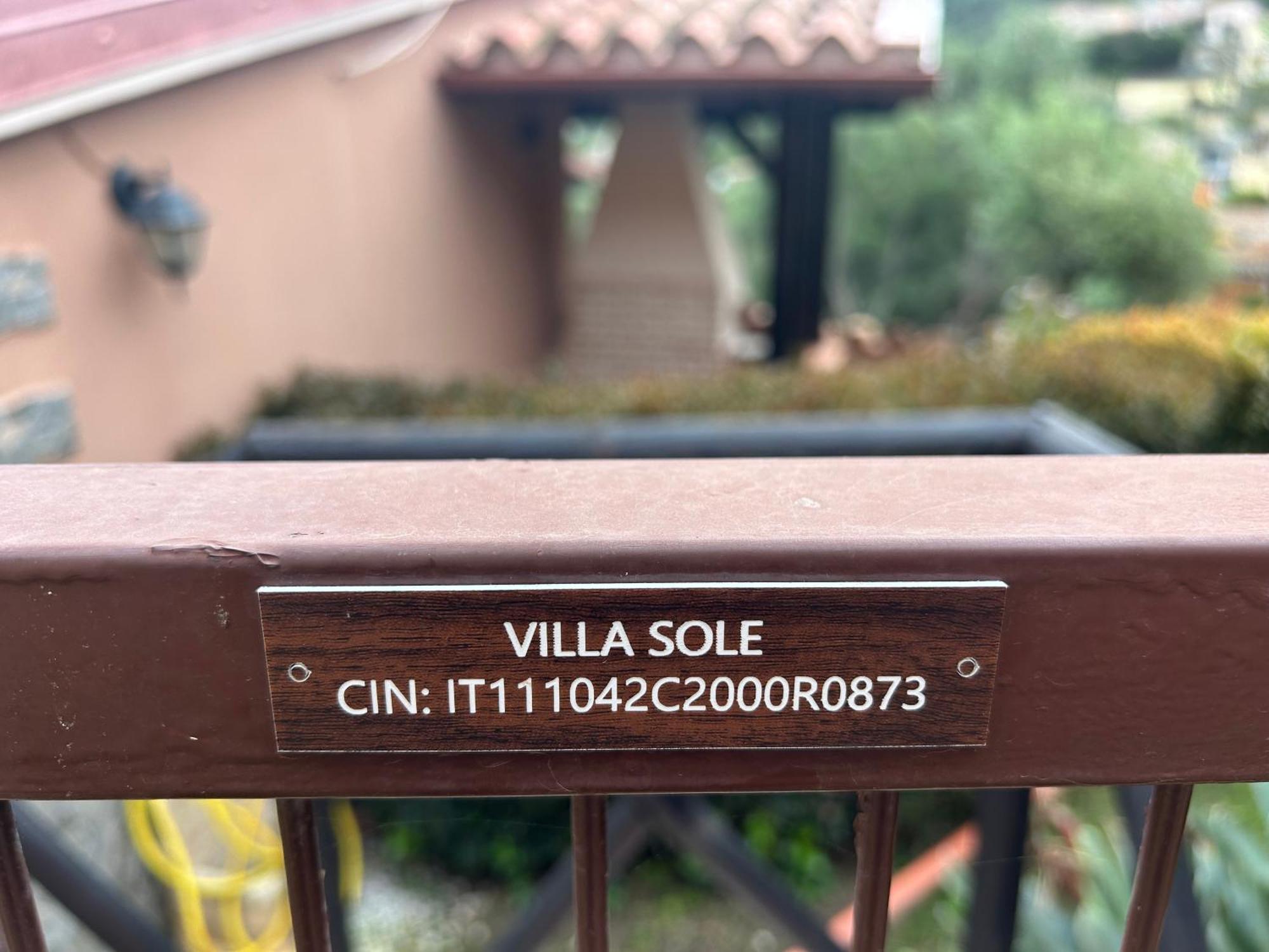 Villa Sole Vista Mare Super Panoramica Costa Rei Exterior photo